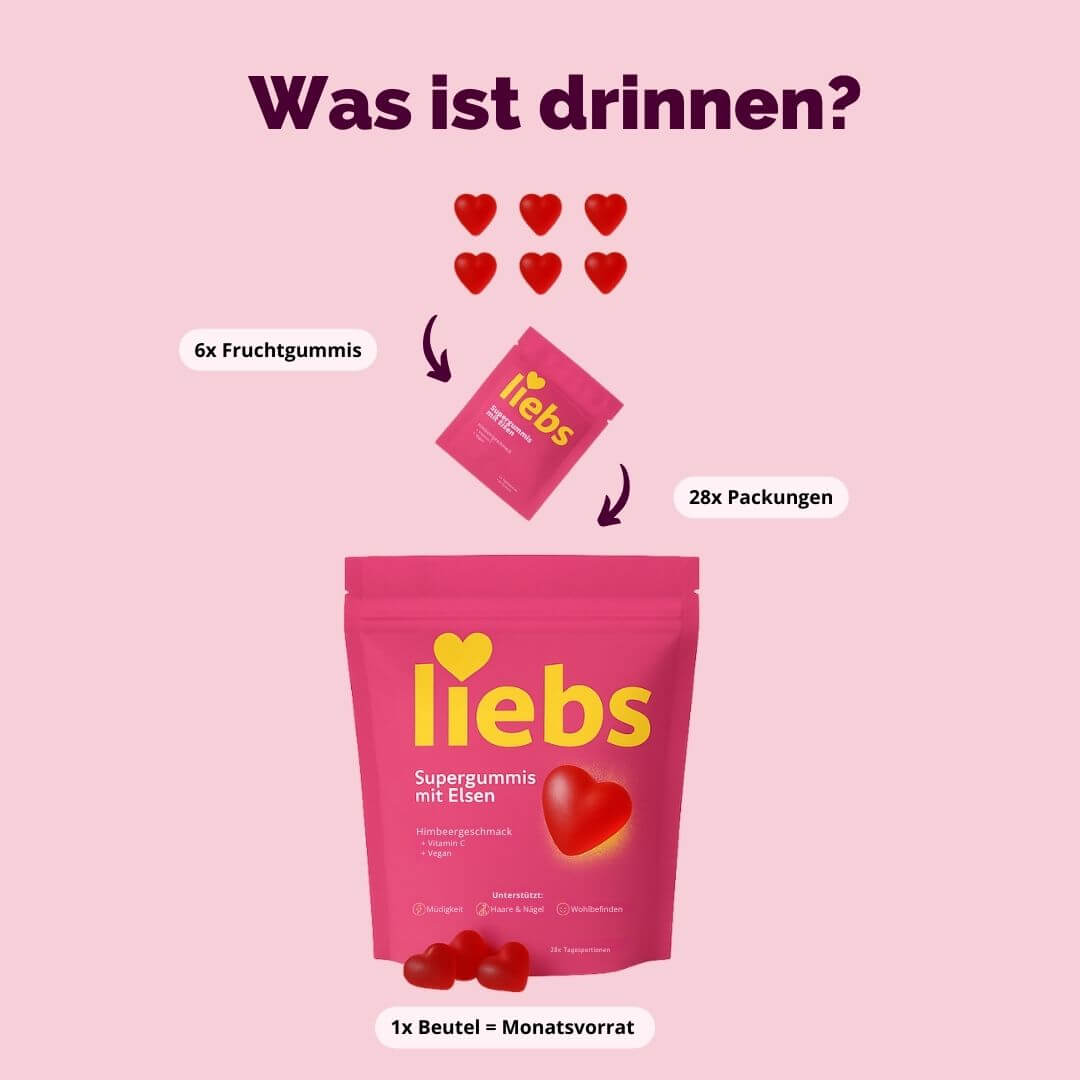 Liebs Eisen-Fruchtgummis