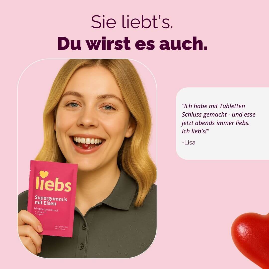 Liebs Eisen-Fruchtgummis