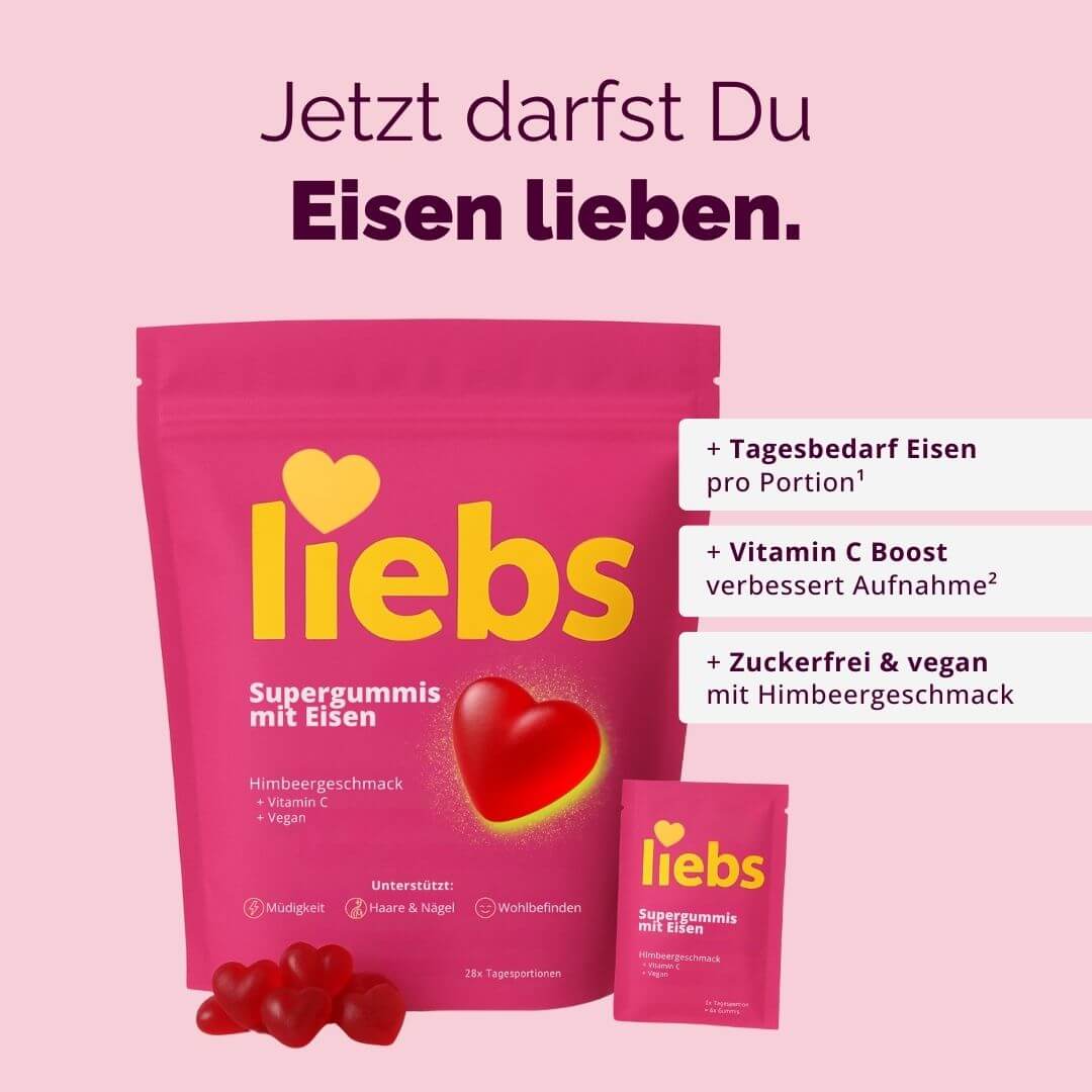Liebs Eisen-Fruchtgummis