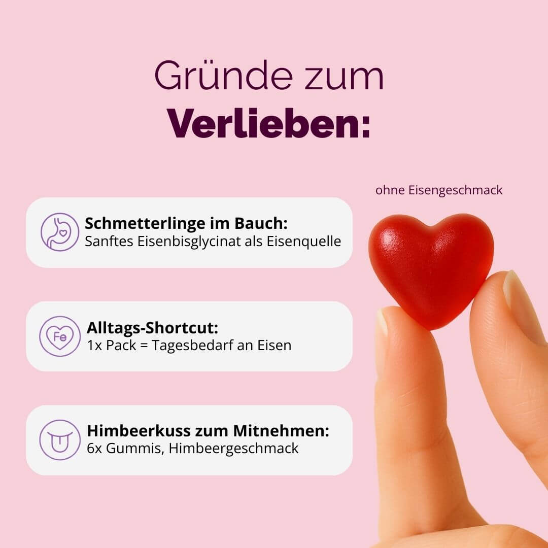 Liebs Eisen-Fruchtgummis