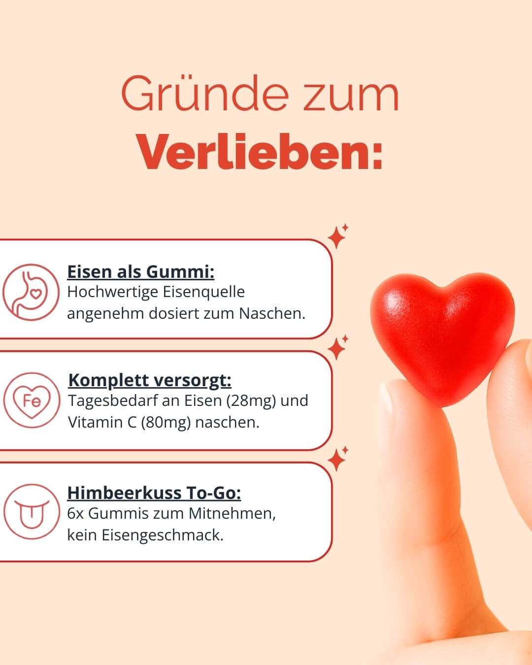 Himbeer-Gummies - für Schwangere