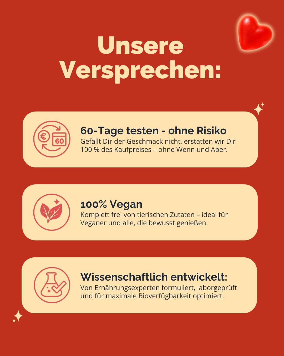 Himbeer Eisen-Gummies