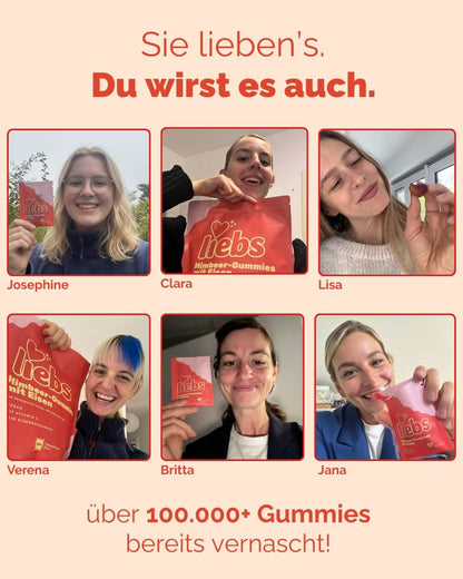Himbeer-Gummies